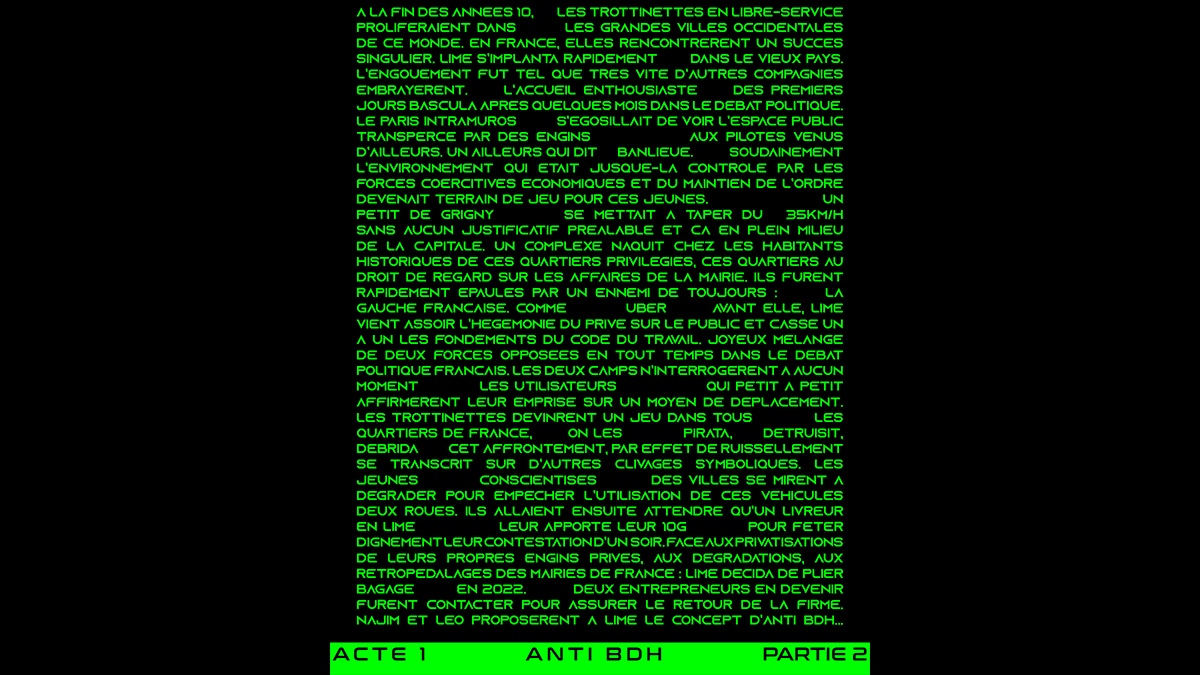 DNA option Art 2020 zine andrieu - 2BIS ACTE 1 PART 2 © zine andrieu