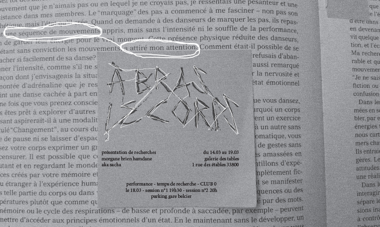 A bras le corps