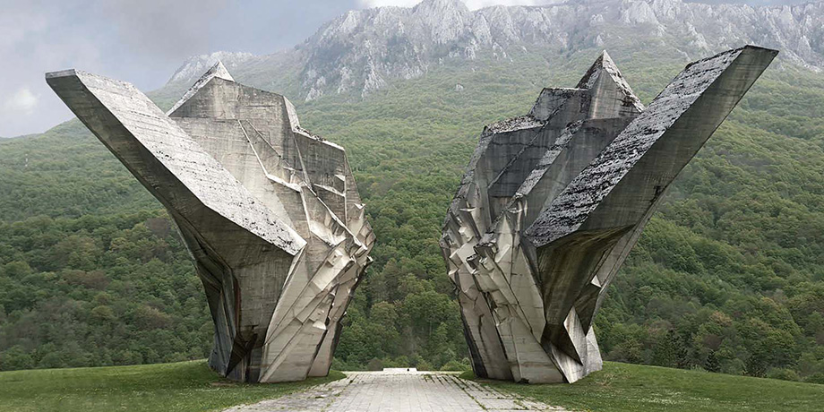 Battle of Sutjeska Memorial Monument Complex in the Valley of Heroes Tjentište, Republic of Srpska, Bosnia and Hercegovina