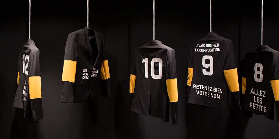Hongrae Kim - Le rugby est un sport joué par des gentlemen, aux Galeries Lafayette