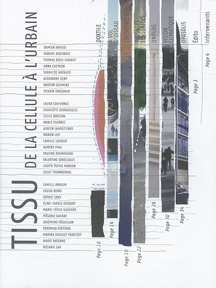 Tissu, de la cellule à l'urbain