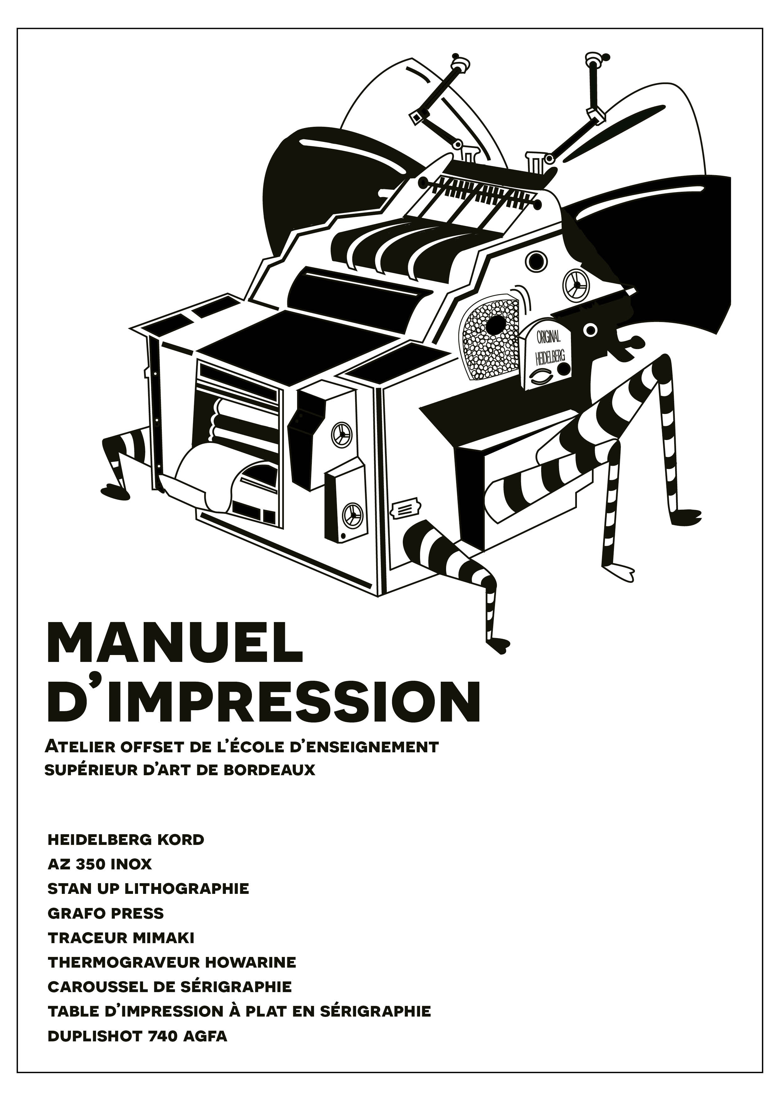 Couv Manuel impression offset