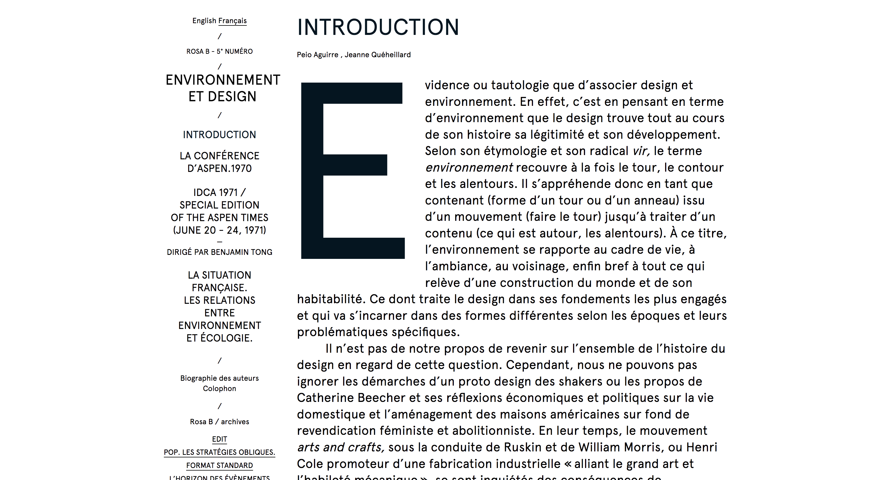 Environnement et design 02