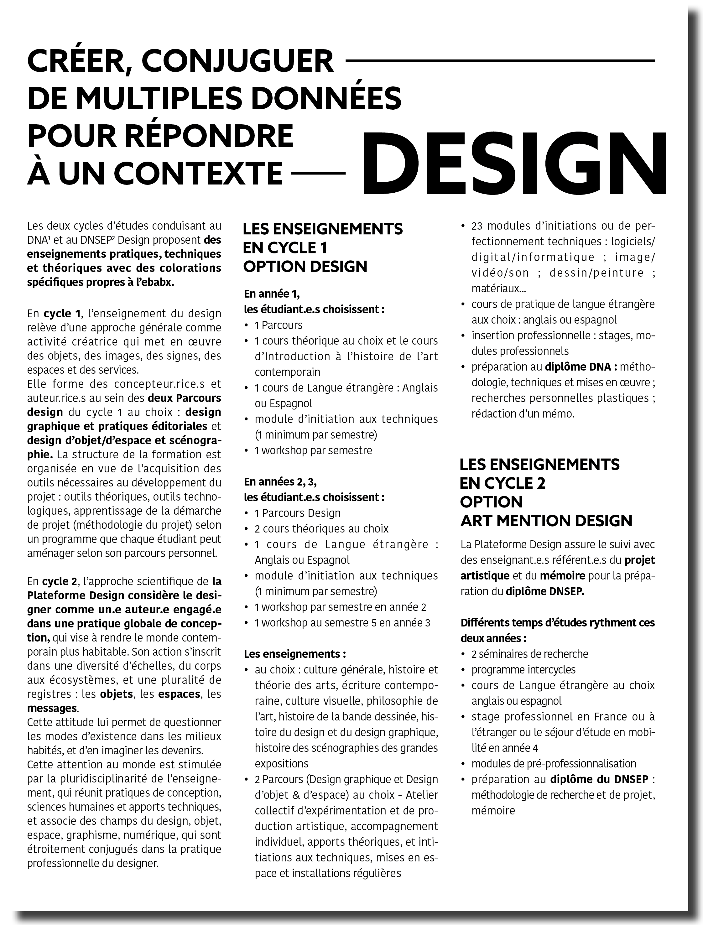 ecole superieure des beaux arts de bordeaux