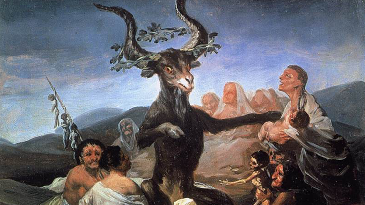 © « la sabbat des sorcières » par Francisco Goya