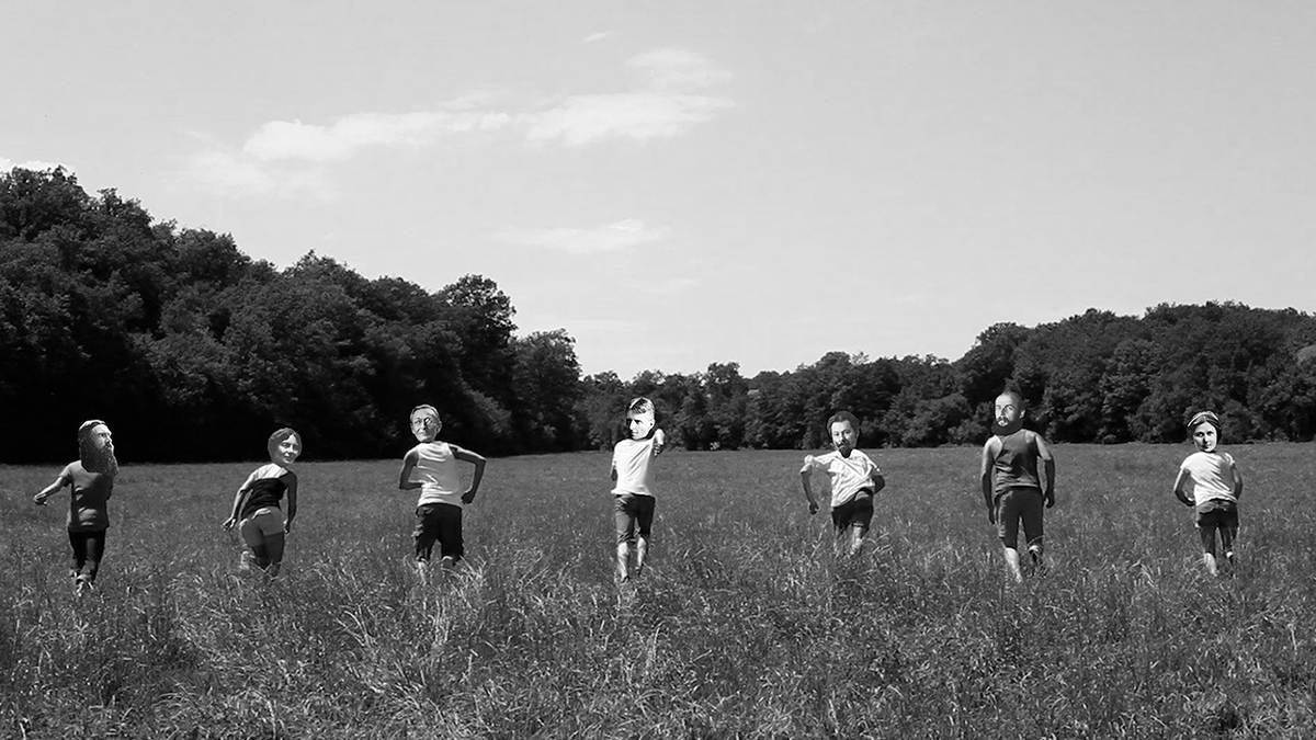 Ils étaient ensemble, Monte Verità / Photo montage pour la revue Initiales, dimensions variables © Lola Gonzàlez, 2014