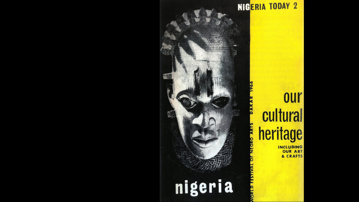 © Werner et Bedrich Forman Page de couverture de la brochure d’information officielle nigériane : Nigeria Today / 1966