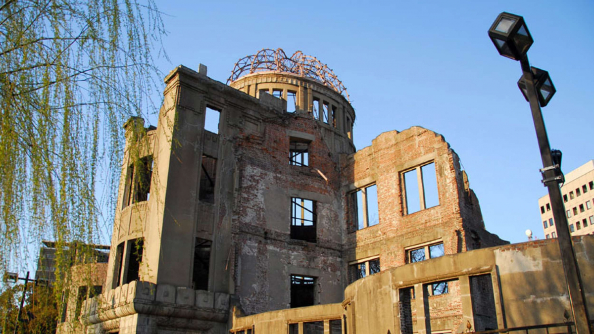 Le Mémorial de la paix de Hiroshima (dôme de Genbaku)