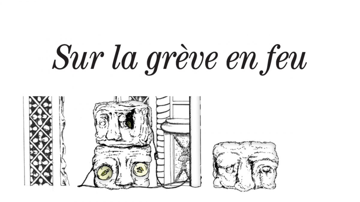 © KIMONO _ sur la grève en feu Lou-Andréa Lassalle