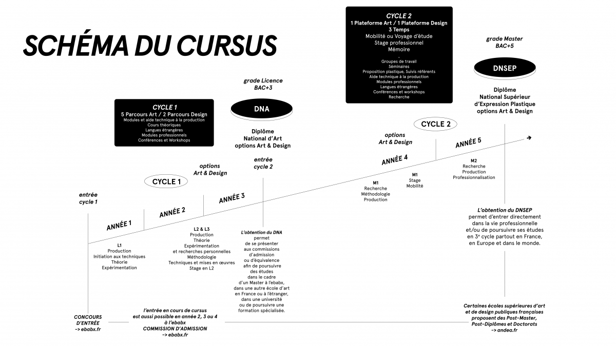 Schema du cursus 2025-2026