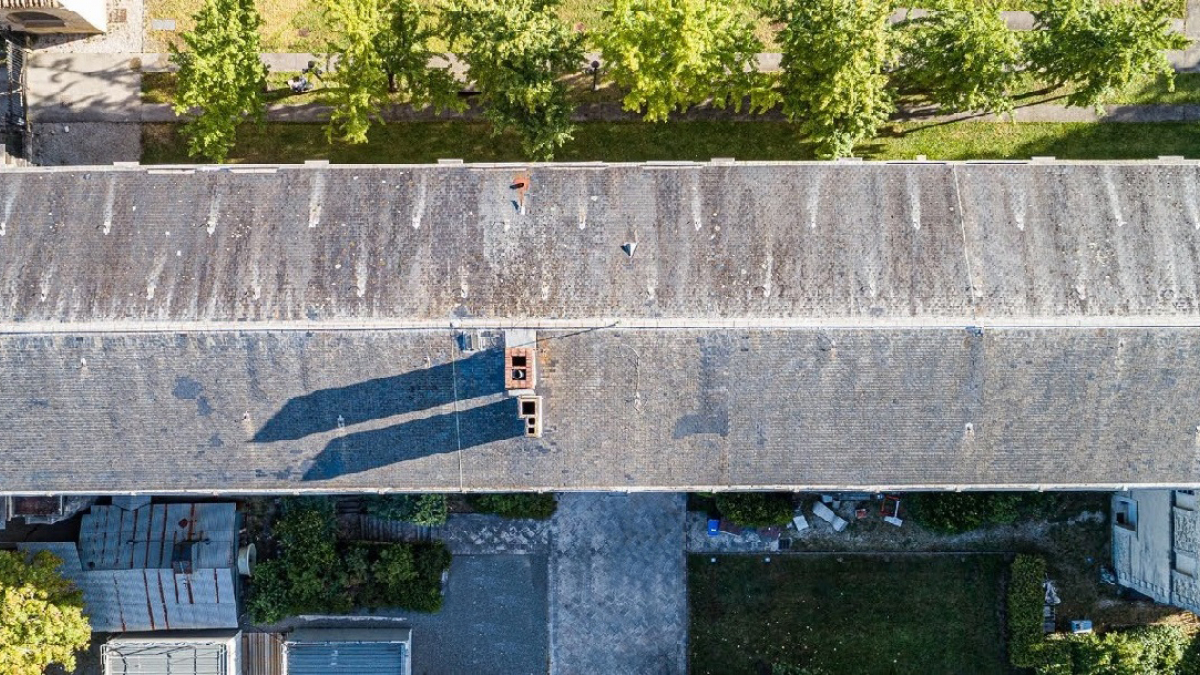 Toiture de l'école