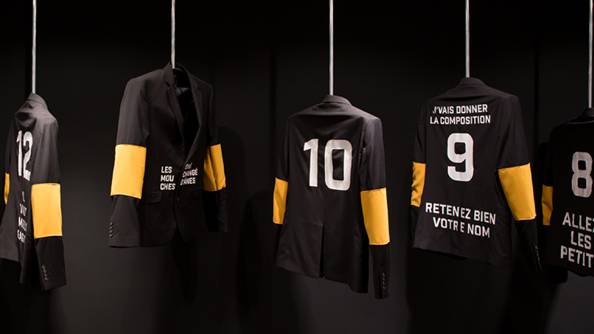 Hongrae Kim - Le rugby est un sport joué par des gentlemen, aux Galeries Lafayette