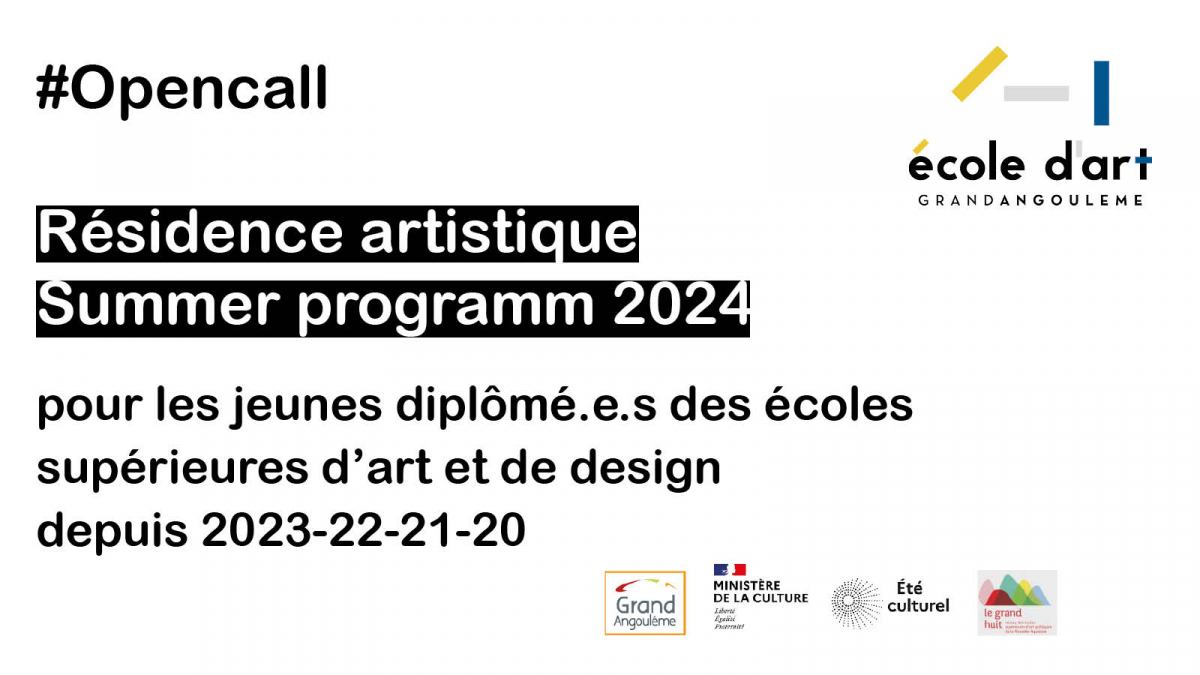 Open call Summer programm 2024 EBABX