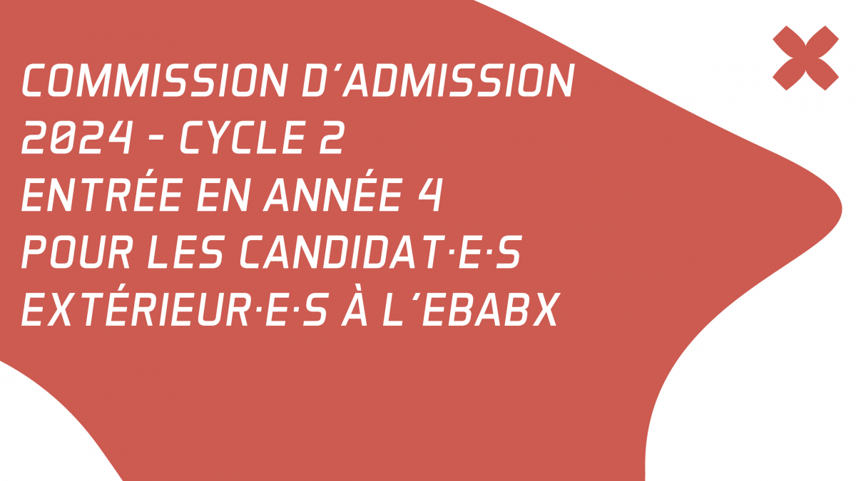 Entretiens cycle 2 commission d'admission