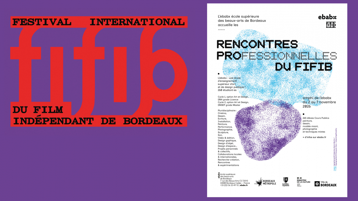 Conception graphique affiche à droite : Valentine Saint-Martin rencontres pro fifib